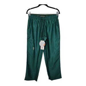 NWT TIScrubs‎ Men's Relaxed Fit Scrub Pants in Green Size Medium SHORT